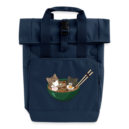 Sushi-Cats-ramen-unisex-rucksack-14l - Navy