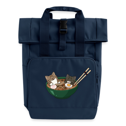 Sushi-Cats-ramen-unisex-rucksack-14l - Navy