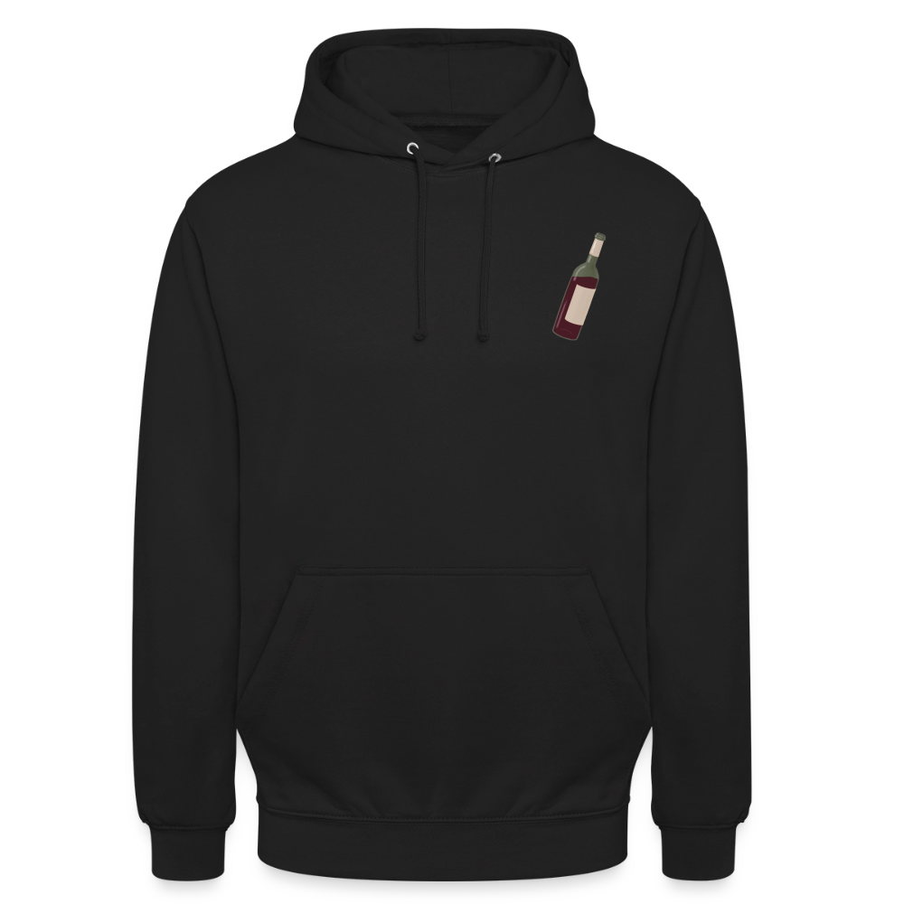der.asoziale.wolf.unisex.hoodie - Schwarz
