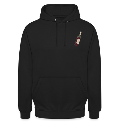 der.asoziale.wolf.unisex.hoodie - Schwarz