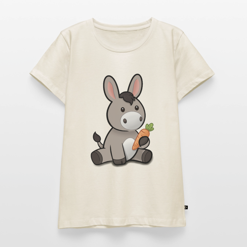 der-kleine-esel-frauen-shirt - Naturweiß