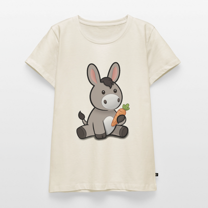 der-kleine-esel-frauen-shirt - Naturweiß