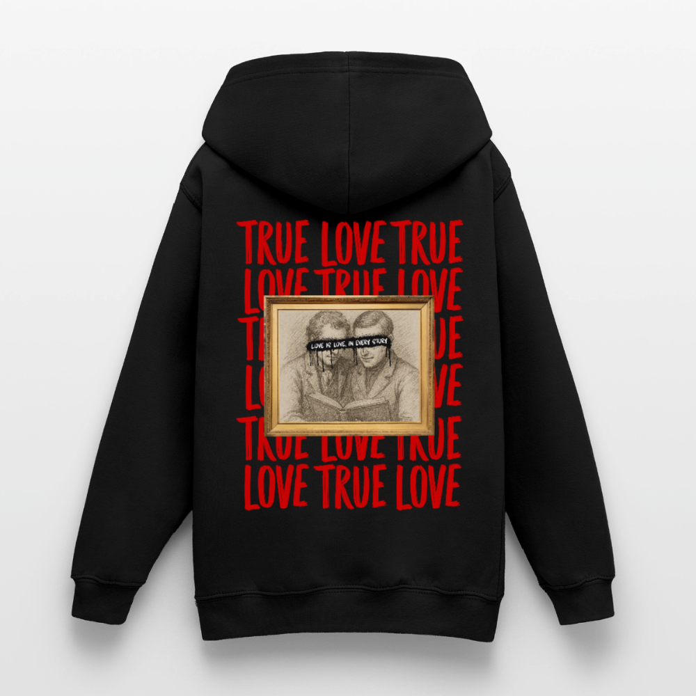 love.is.love.men.unisex.hoodie - Schwarz