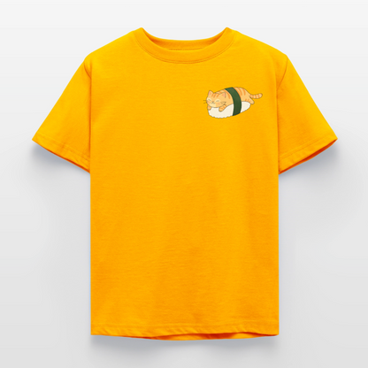Sushi-Cats-Nigiri-kinder-t-shirt - Gold