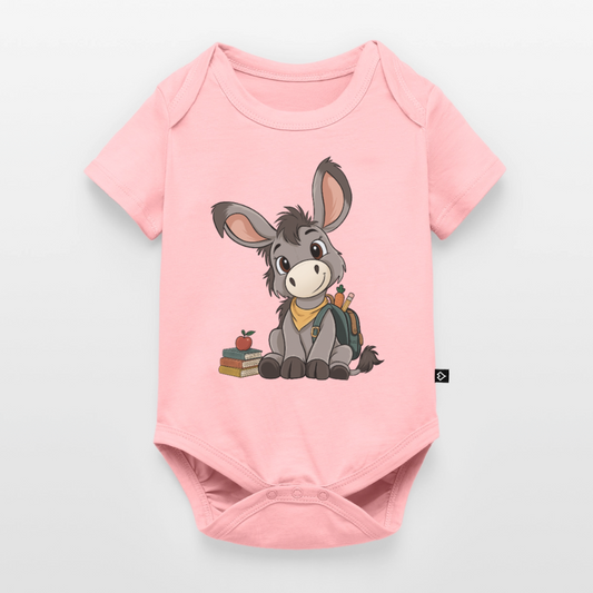 der-kleine-esel-classic-baby-bio-body - Rosa