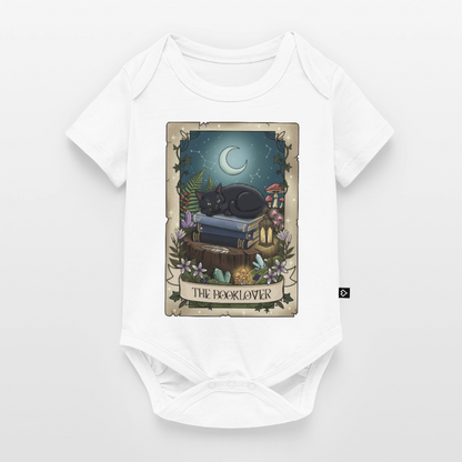 Tarotkarten-Booklover-baby-bio-body - Weiß