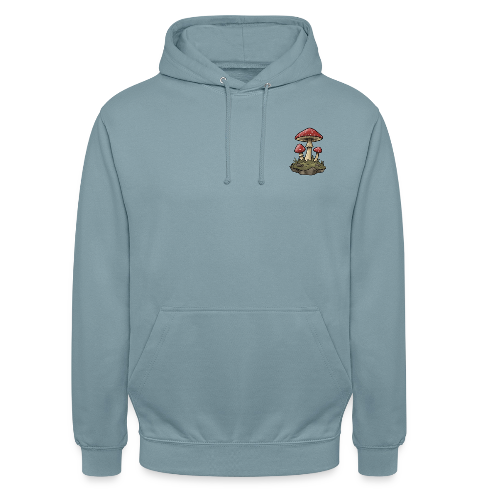 Tarotkarten-Booklover-unisex-hoodie - Nebelblau