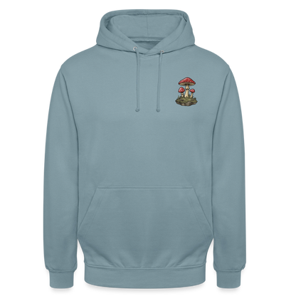 Tarotkarten-Booklover-unisex-hoodie - Nebelblau