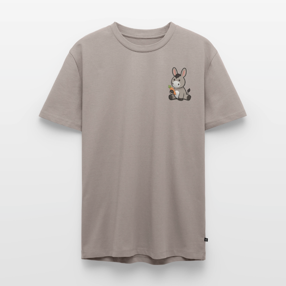 der-kleine-esel-männer-shirt-pocket - Taupe