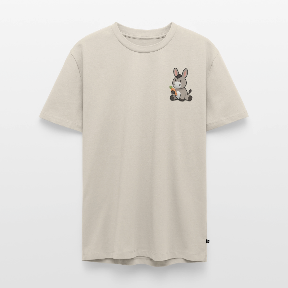 der-kleine-esel-männer-shirt-pocket - Beige