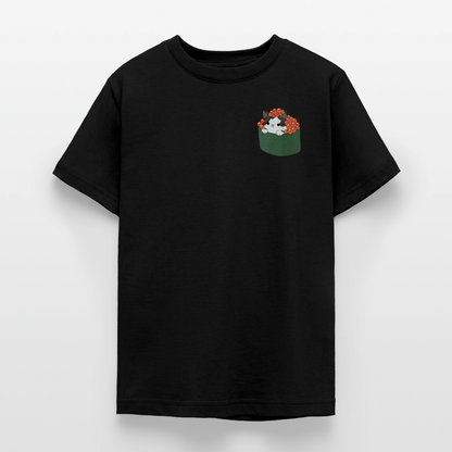 Sushi-Cats-Gunkan-teenager-kinder-t--shirt - Schwarz