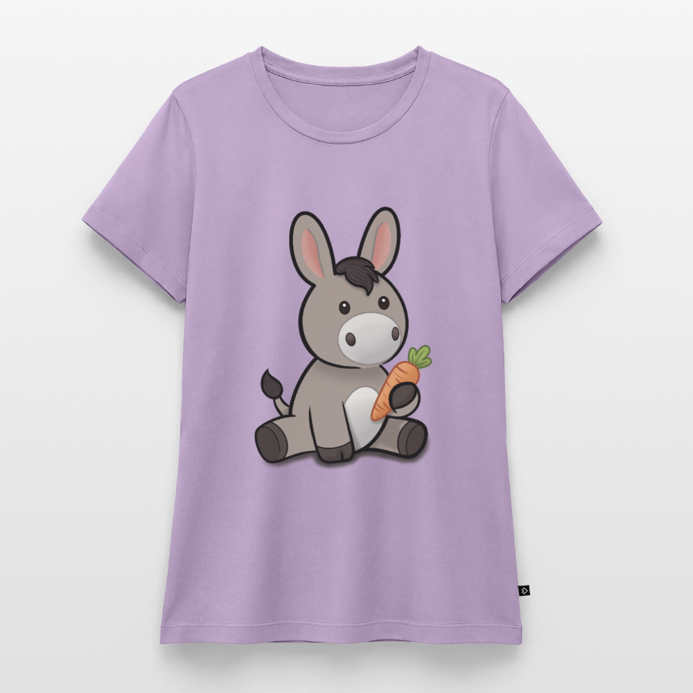 der-kleine-esel-frauen-shirt - Lavendel