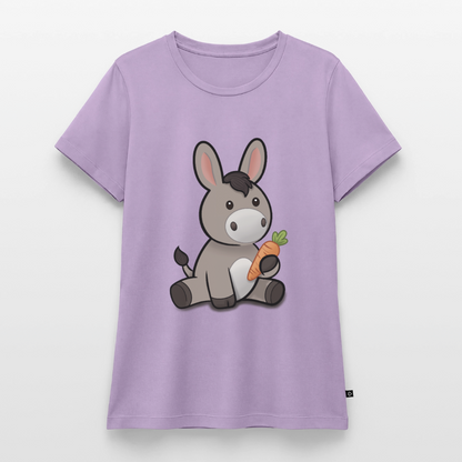 der-kleine-esel-frauen-shirt - Lavendel