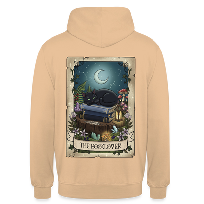 Tarotkarten-Booklover-unisex-hoodie - Pfirsich