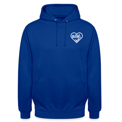 buchverliebt-unisex-hoodie - Royalblau