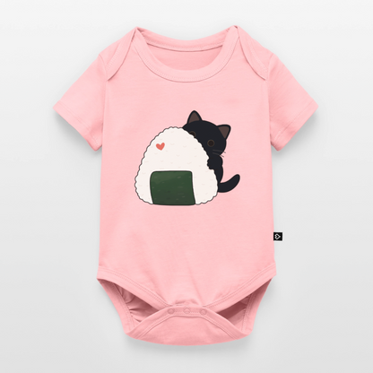 Sushi-Cats-Onigiri-baby-bio-body - Rosa