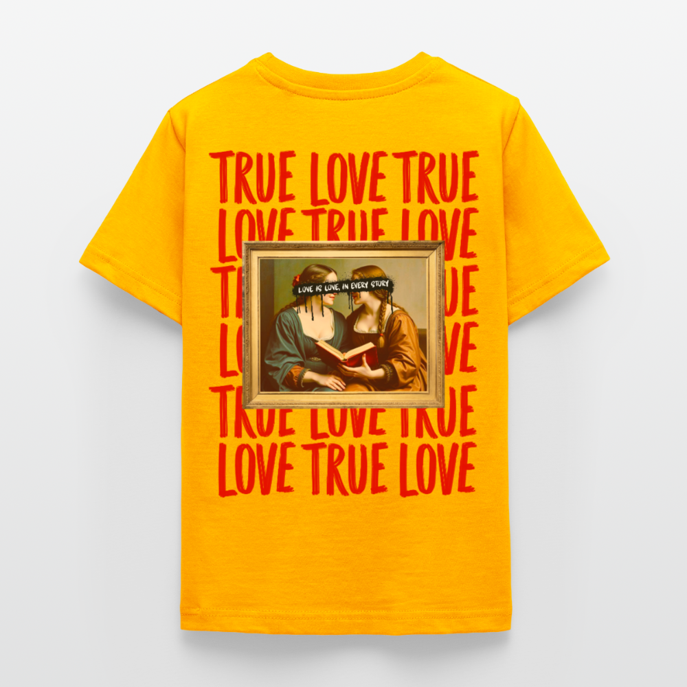 love.is.love.women.teenager.shirt - Gold
