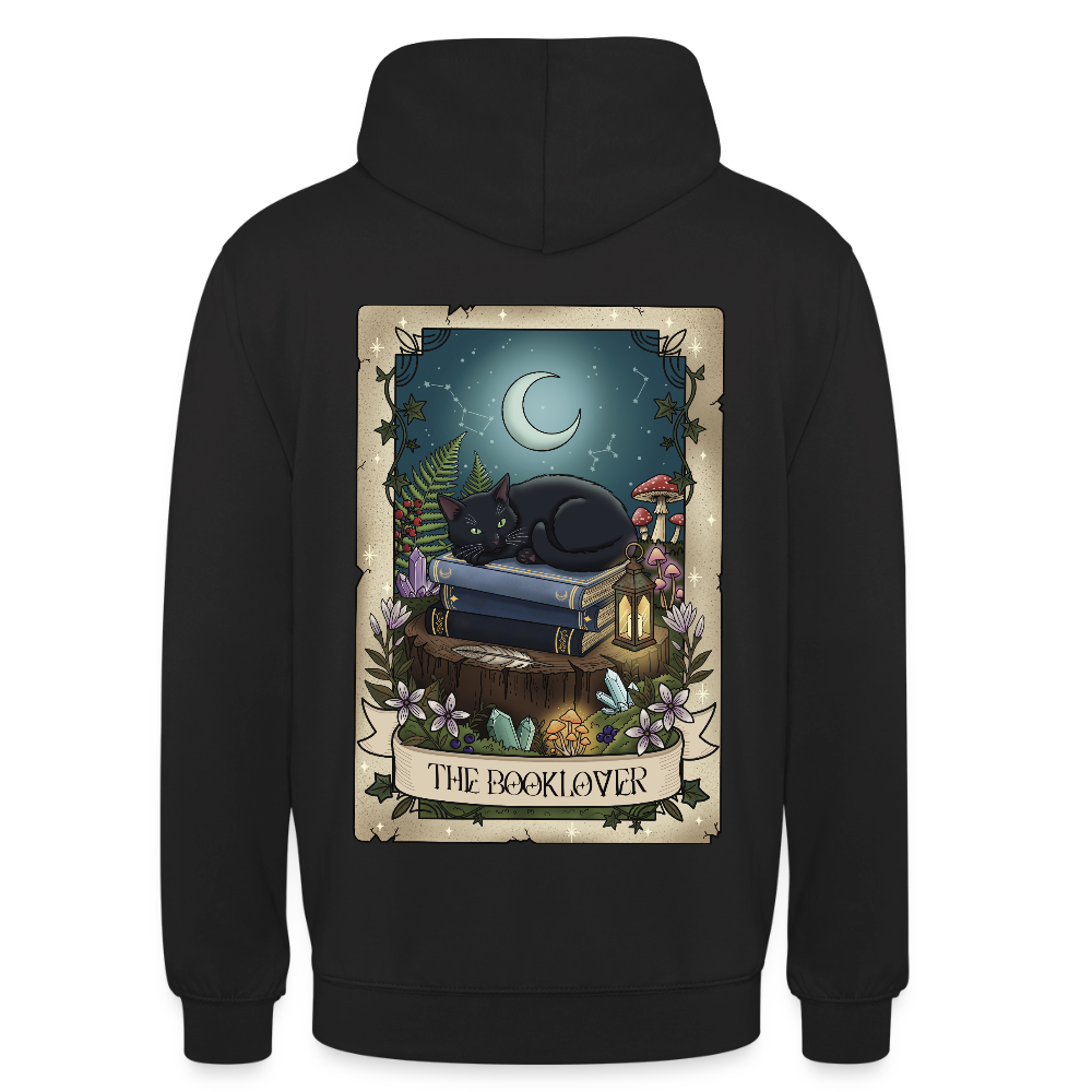 Tarotkarten-Booklover-unisex-hoodie - Schwarz