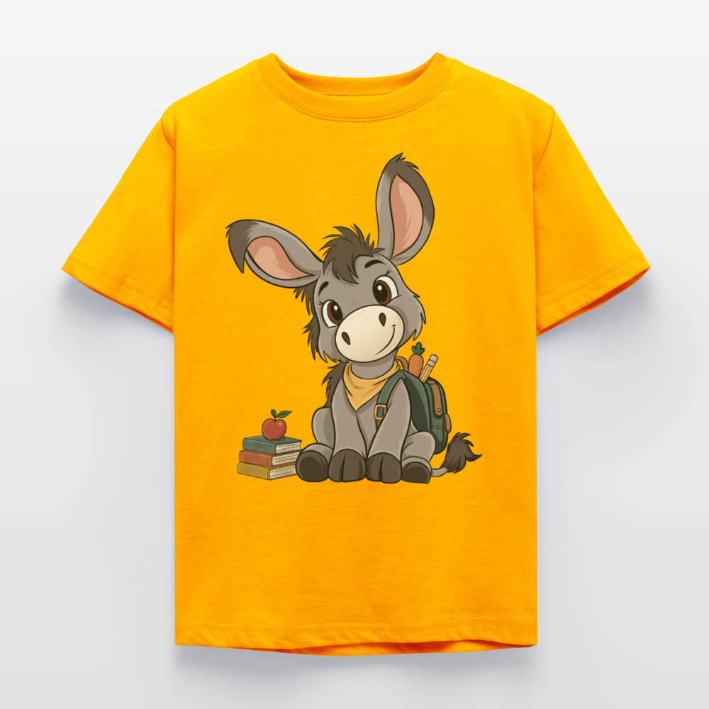 der-kleine-esel-classic-kinder-t-shirt - Gold