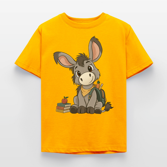 der-kleine-esel-classic-kinder-t-shirt - Gold