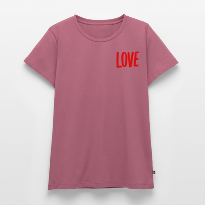 love.is.love.men.frauen.shirt - Mauve
