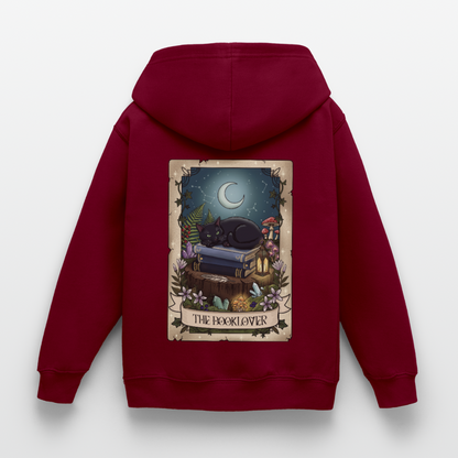 Tarotkarten-Booklover-kinder-hoodie - Bordeaux