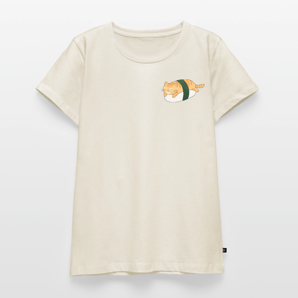 Sushi-Cats-Nigiri-frauen-shirt - Naturweiß