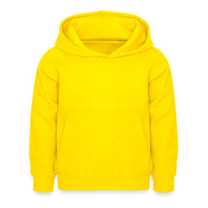 Kleiner.Delfin .große.Welle.supercool.kinder.hoodie - Gelb