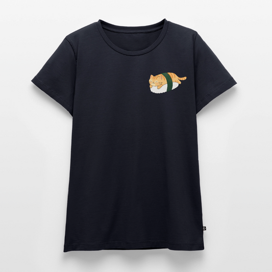Sushi-Cats-Nigiri-frauen-shirt - Navy