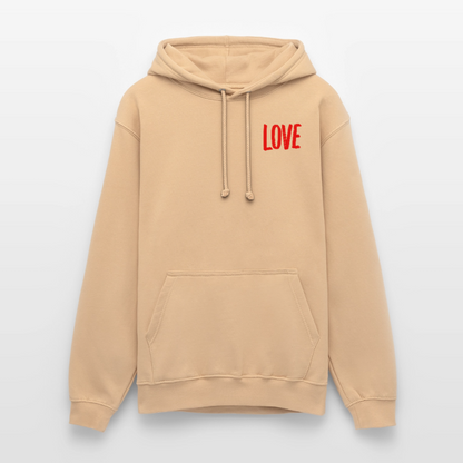 love.is.love.men.Unisex.Hoodie - Pfirsich