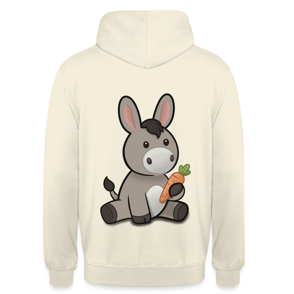 der-kleine-esel-unisex-hoodie - Vanille-Milchshake