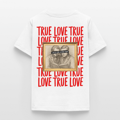 love.is.love.men.teenager.shirt - Weiß