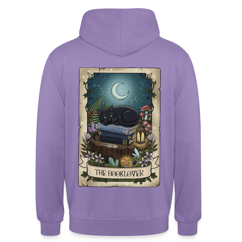 Tarotkarten-Booklover-unisex-hoodie - Lavendel