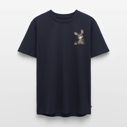 der-kleine-esel-classic-männer-shirt-pocket - Navy