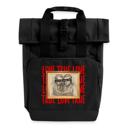 love-is-love-men-unisex-rucksack-14l - Schwarz