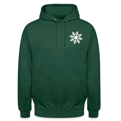 cozy.pinguin.stories.unisex.hoodie - Flaschengrün
