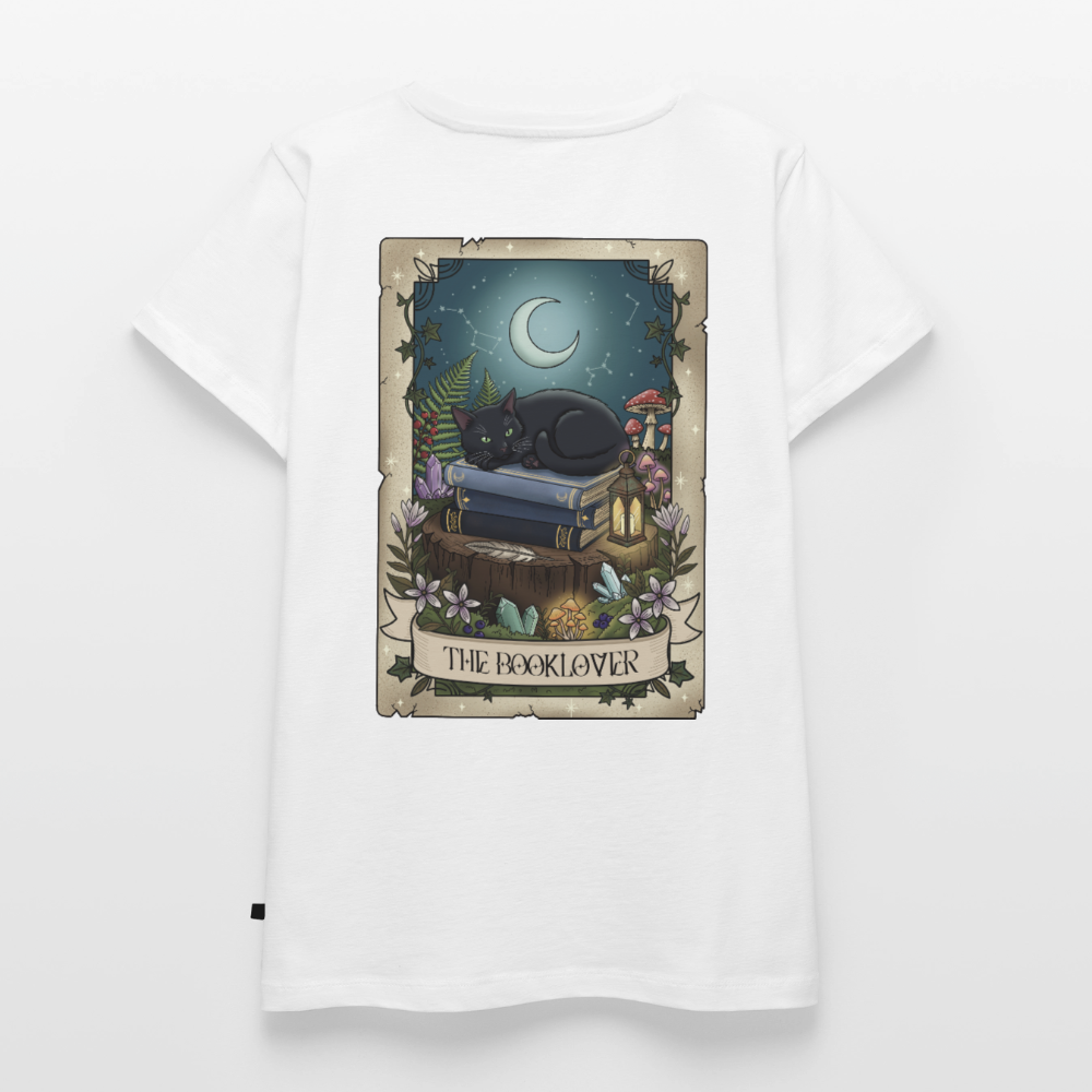 Tarotkarten-Booklover-frauen-shirt - Weiß