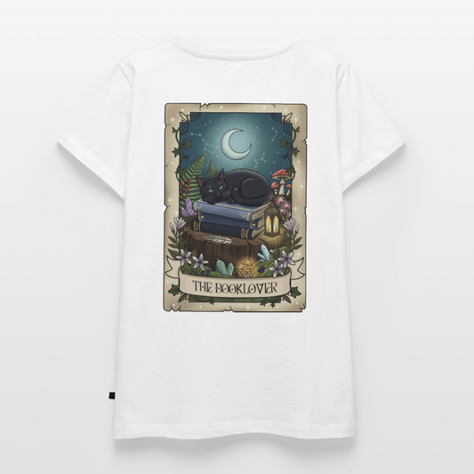 Tarotkarten-Booklover-frauen-shirt - Weiß