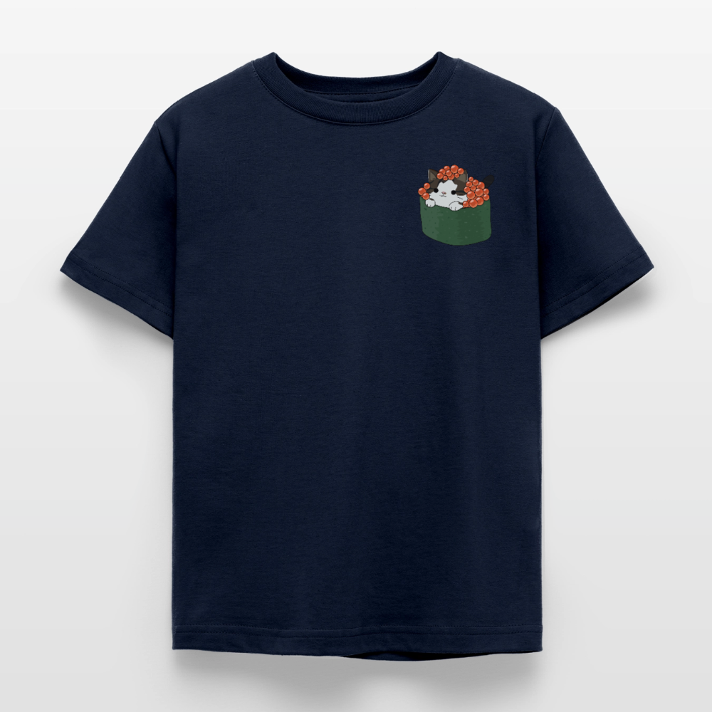 Sushi-Cats-Gunkan-kinder-t--shirt - Navy
