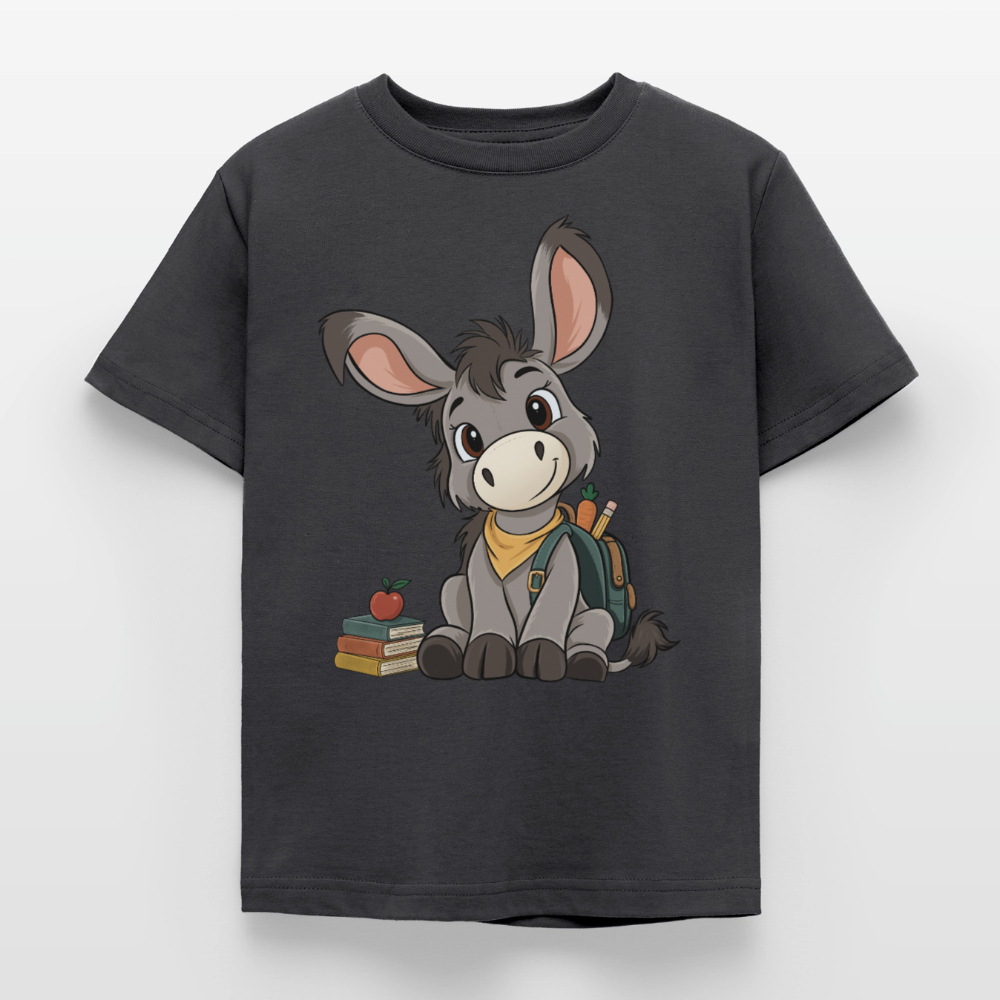 der-kleine-esel-classic-kinder-t-shirt - Dunkelgrau