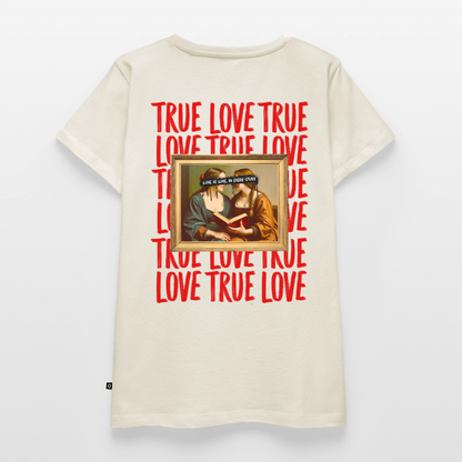 love.is.love.women.frauen.shirt - Naturweiß