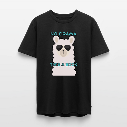 no-drama-männer-shirt - Schwarz