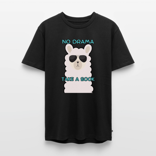 no-drama-männer-shirt - Schwarz