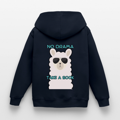 no-drama-kinder-hoodie - Navy