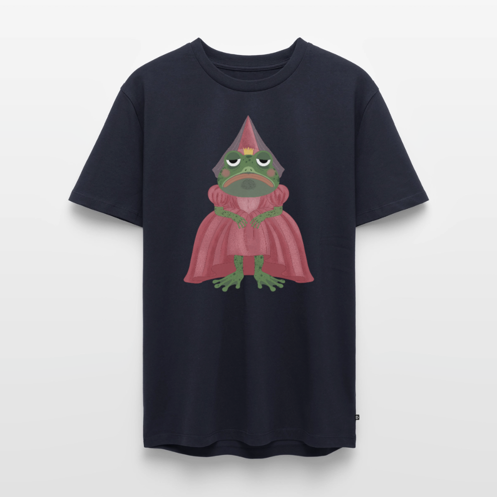 Der ungeküsste Froschkönig | Premium T-Shirt für Männer - Navy