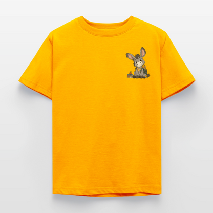 der-kleine-esel-kinder-classic-t-shirt-pocket - Gold