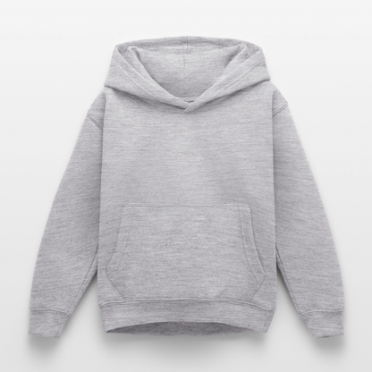 der-kleine-esel-kinder-hoodie - Hellgrau meliert