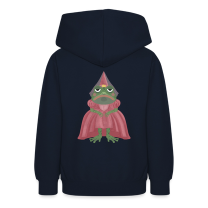 der.ungekuesste.froschkoenig.teenager.hoodie - Navy