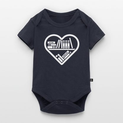 buchverliebt-baby-bio-body - Navy