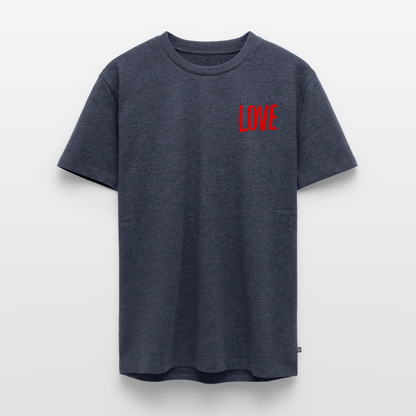 love.is.love.women.männer.shirt - Jeansblau 